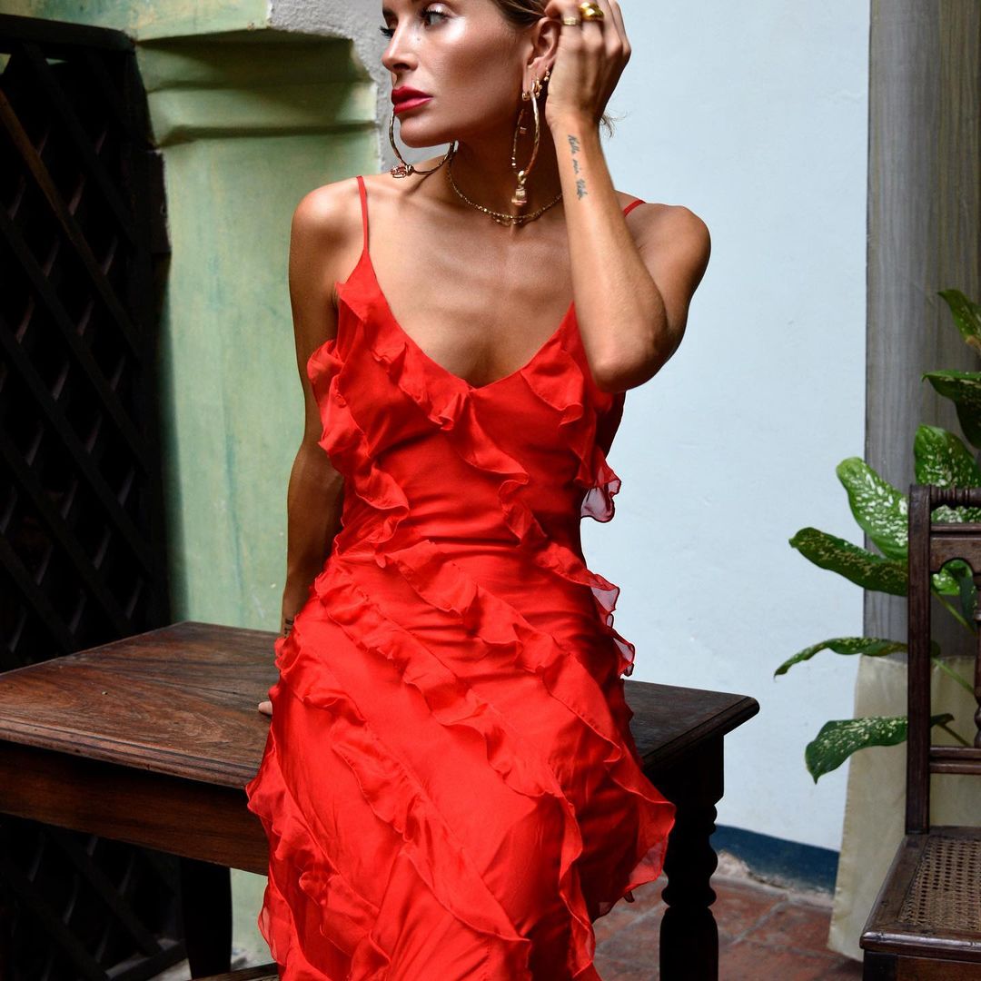 Tullia | Ruffle Dress for Women – Elegant Summer Dress