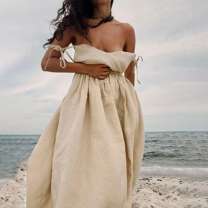 Dieka | Airy Linen Long Dress