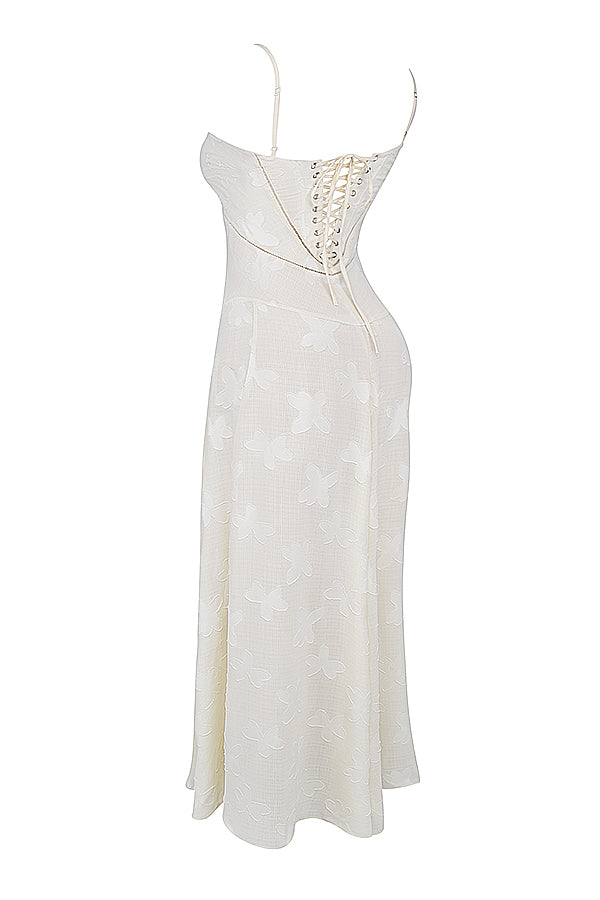 Charline | Embroidered Elegant Maxi Dress