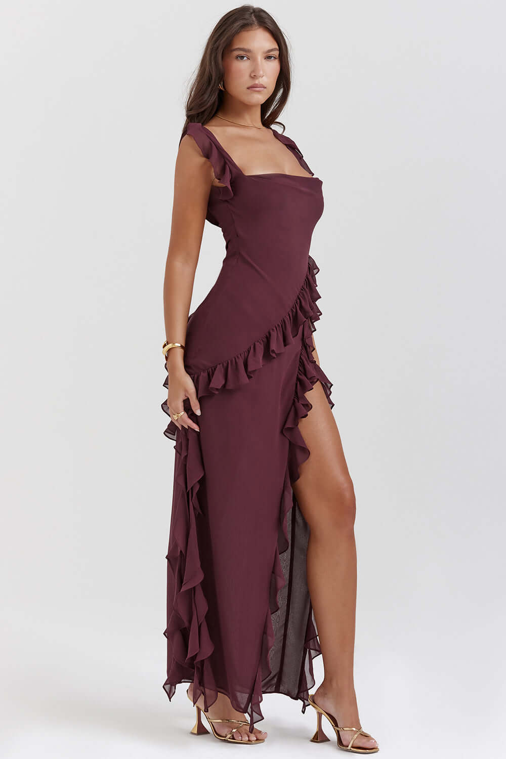 Chic | Elegant Dress with Ruffles