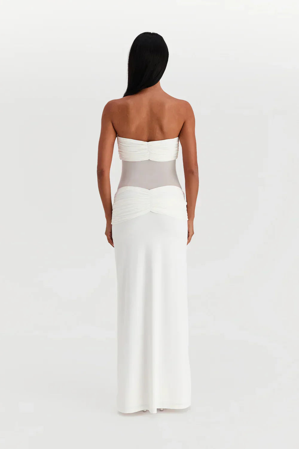 Nadine | Mesh Maxi Dress