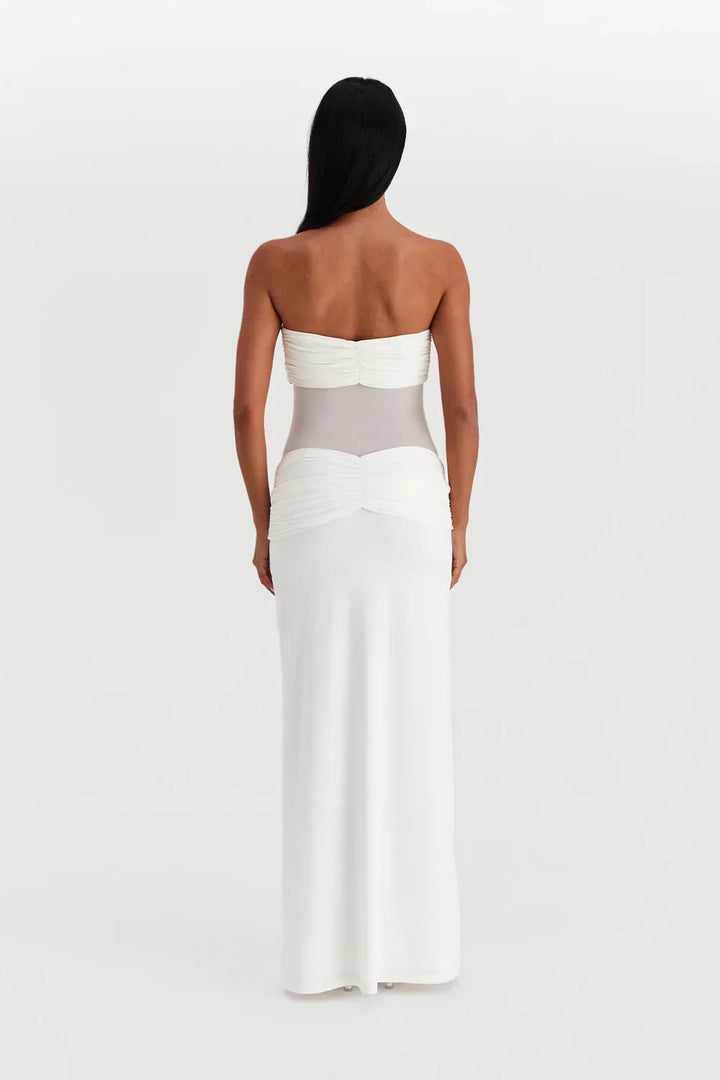 Nadine | Mesh Maxi Dress
