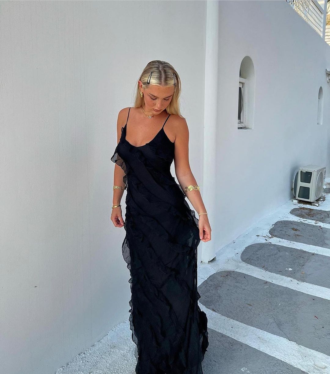 Tullia | Ruffle Dress for Women – Elegant Summer Dress