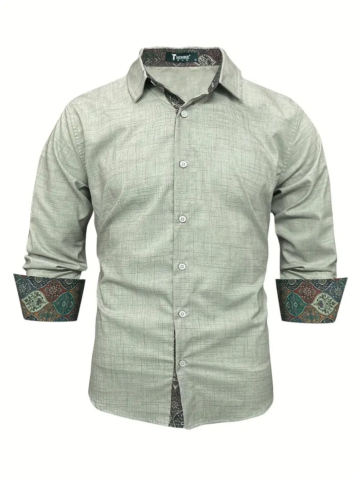 Braden | Long Sleeve Button-Up Shirt