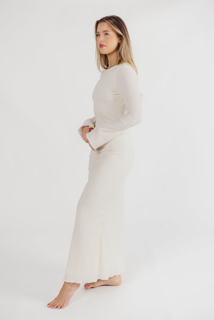 Rafaela | Elegant Maxi Dress with Open Back