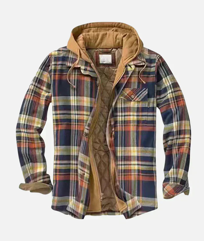 Jamie | Patchwork checked jacket