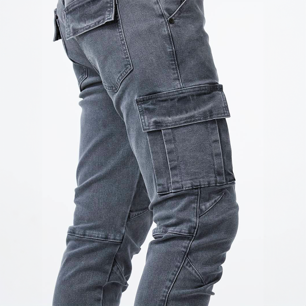 Redford® | Stretchy Cargo Jeans