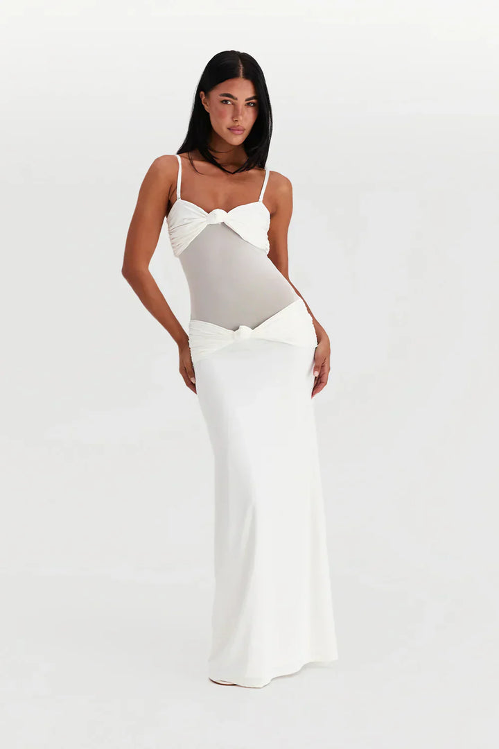 Nadine | Mesh Maxi Dress