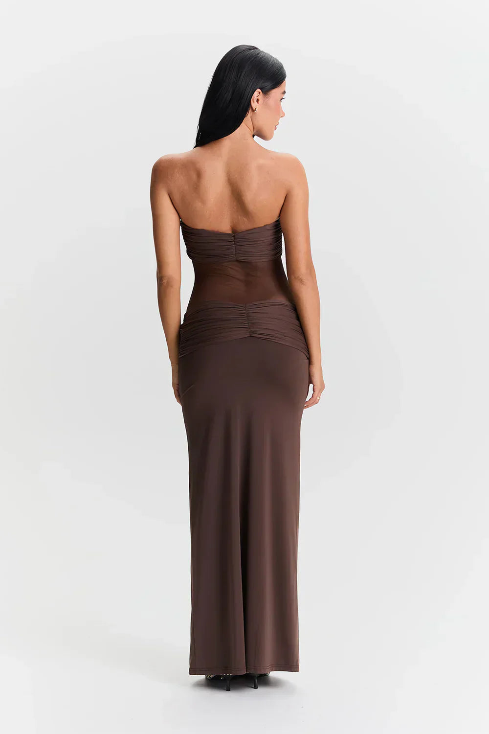 Nadine | Mesh Maxi Dress