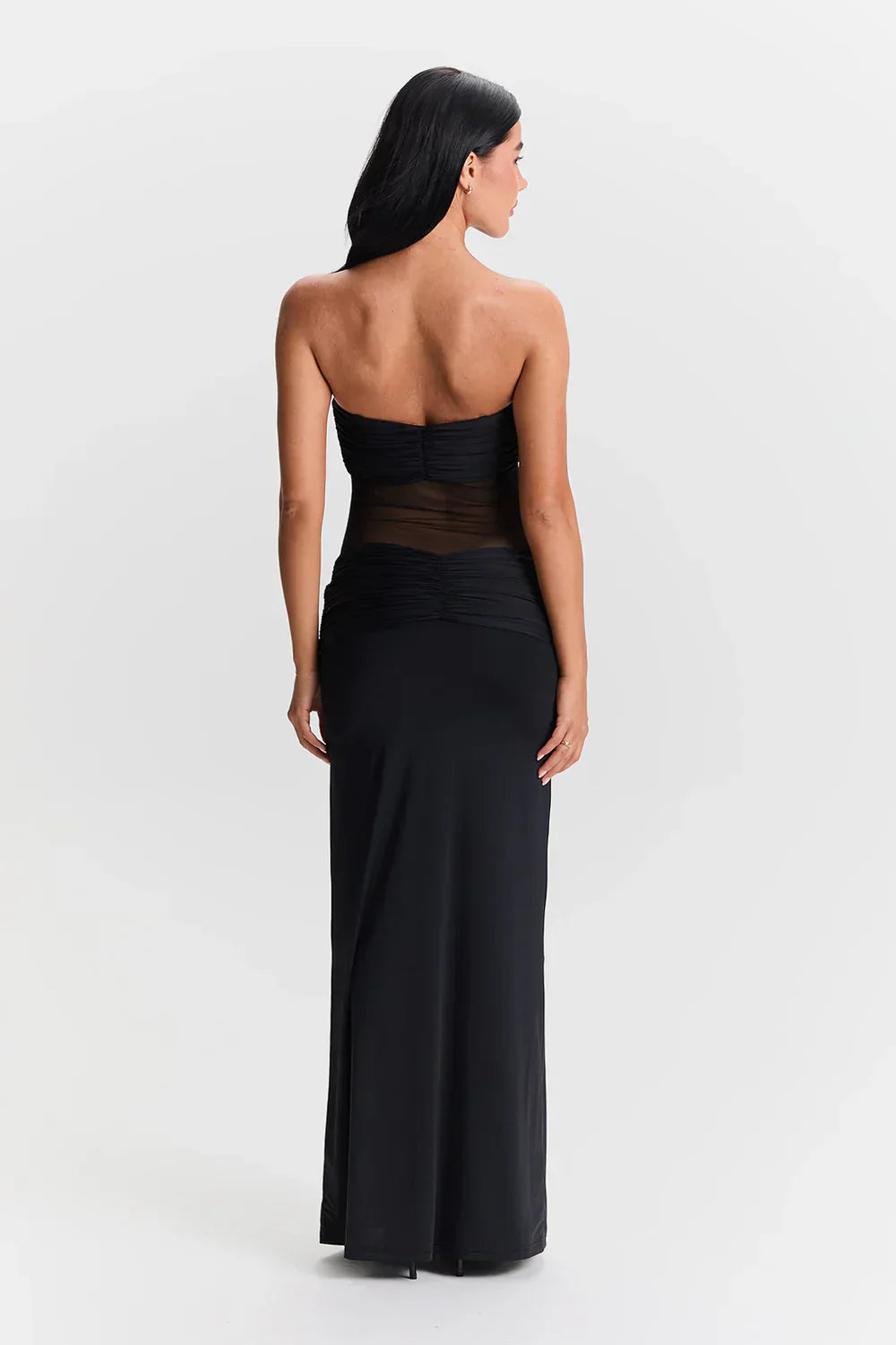 Nadine | Mesh Maxi Dress