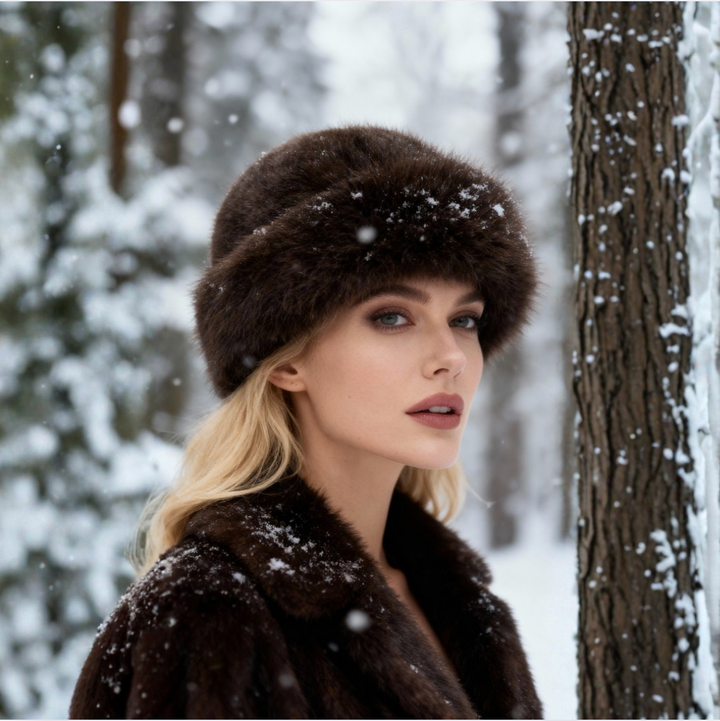 Velora - Fur Hat for Winter Days