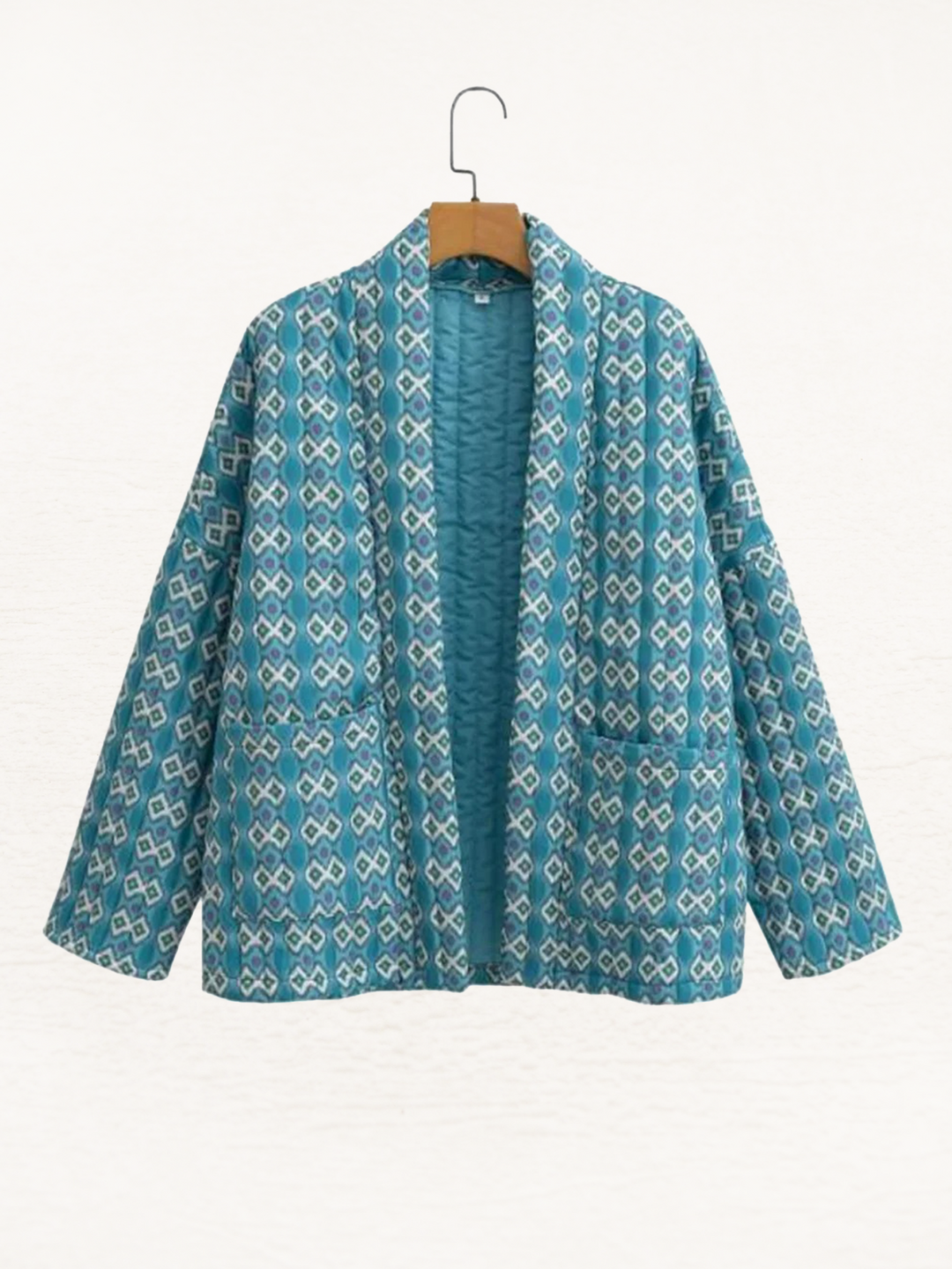 Anneke | Stylish Quilted Ladies' Jacket with Print