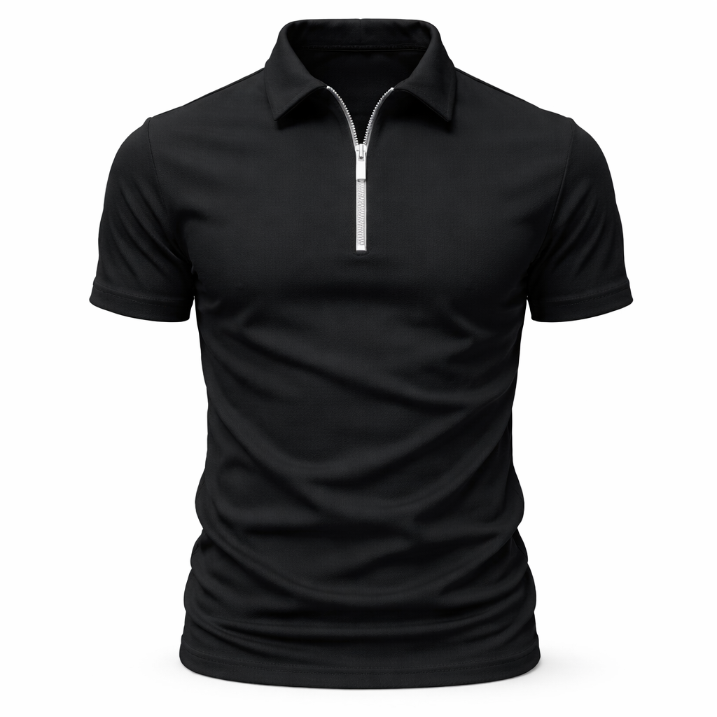 Redford® | Classic Zip Polo Shirt