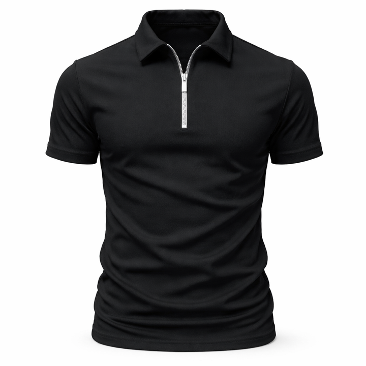 Redford® | Classic Zip Polo Shirt