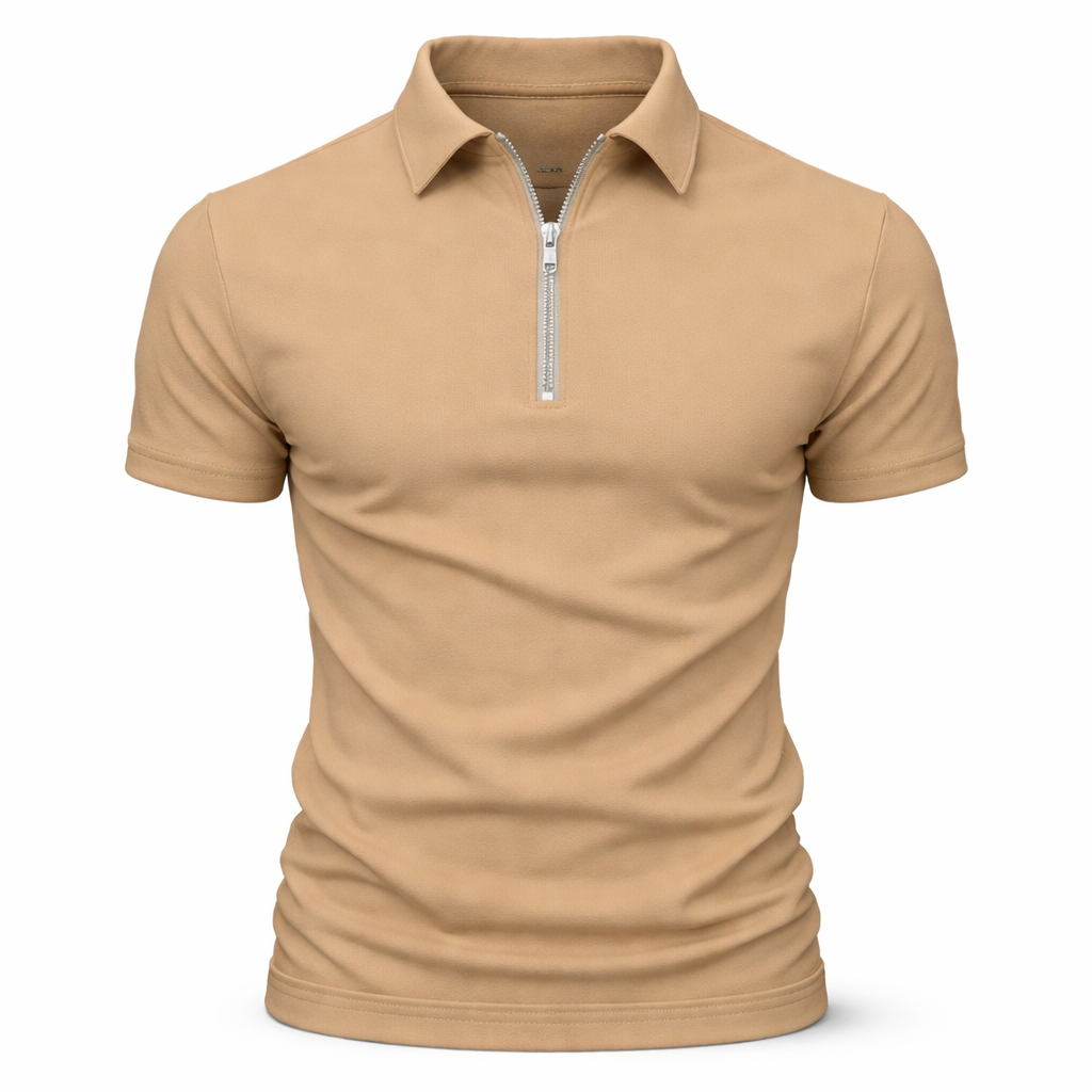 Redford® | Classic Zip Polo Shirt