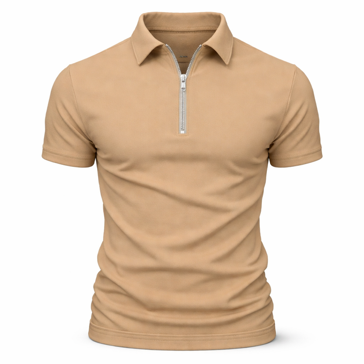 Redford® | Classic Zip Polo Shirt