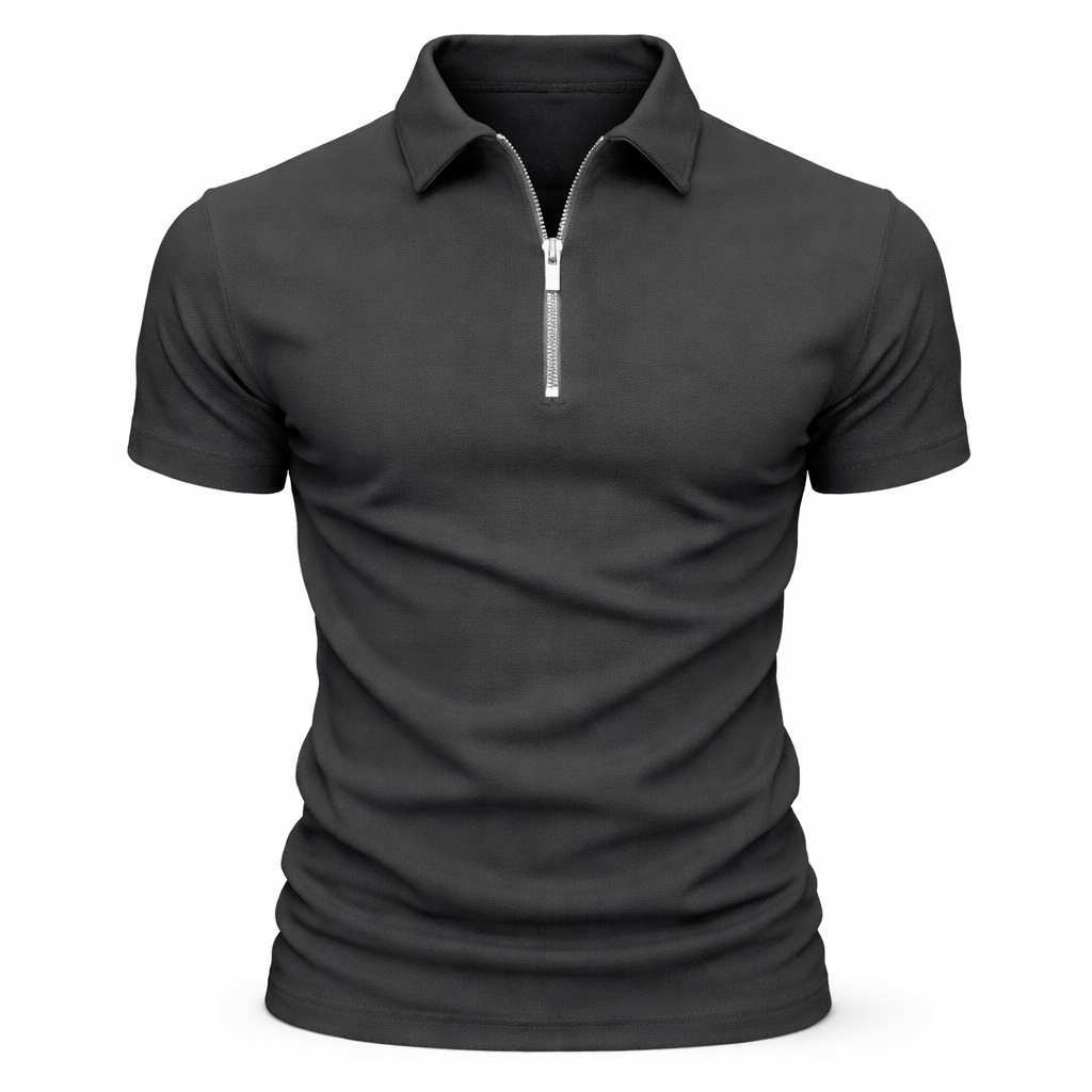Redford® | Classic Zip Polo Shirt