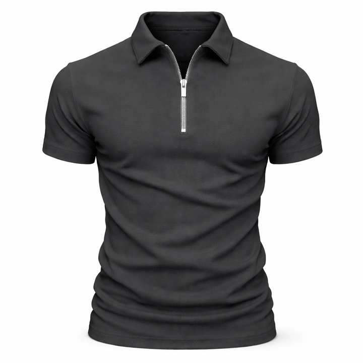 Redford® | Classic Zip Polo Shirt