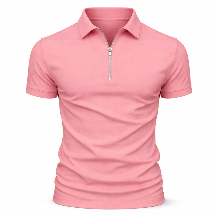 Redford® | Classic Zip Polo Shirt