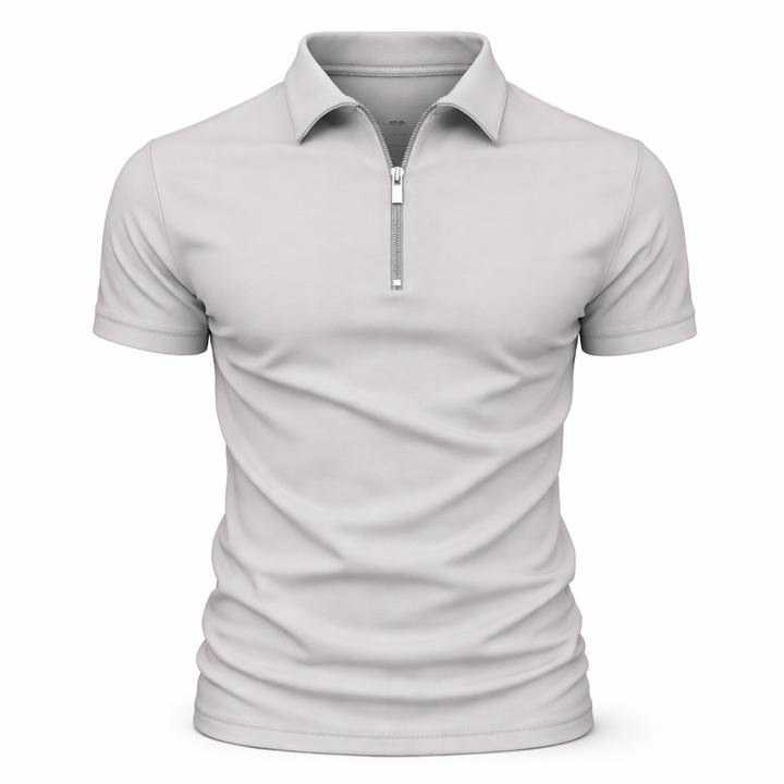 Redford® | Classic Zip Polo Shirt