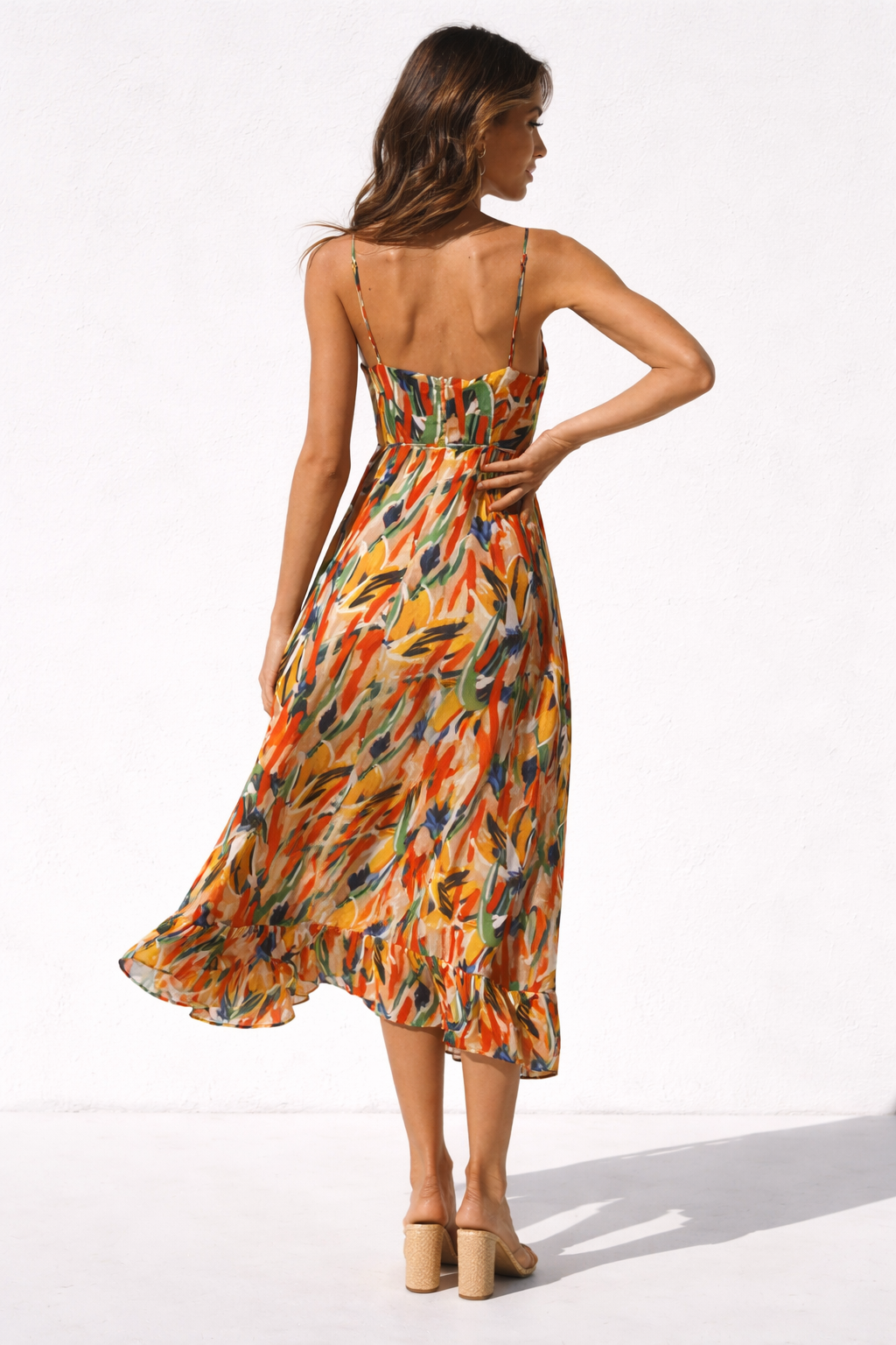 Jenny | Cheerful & Elegant Midi Summer Dress