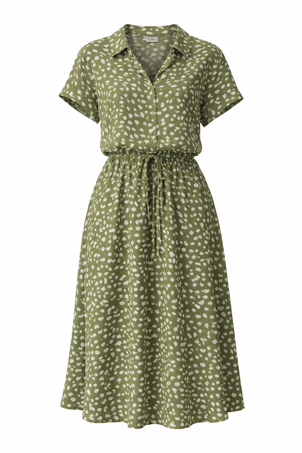 Light Midi Summer Dress - Elegant and Comfortable