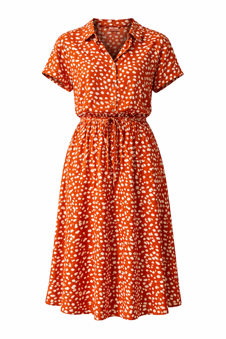 Light Midi Summer Dress - Elegant and Comfortable