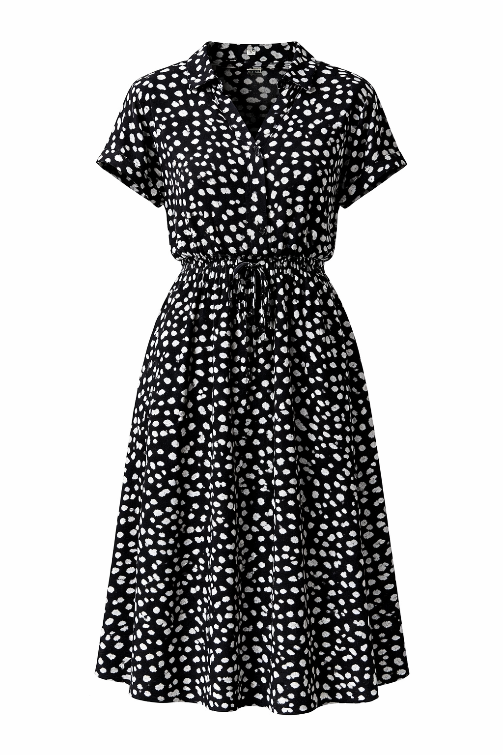 Light Midi Summer Dress - Elegant and Comfortable
