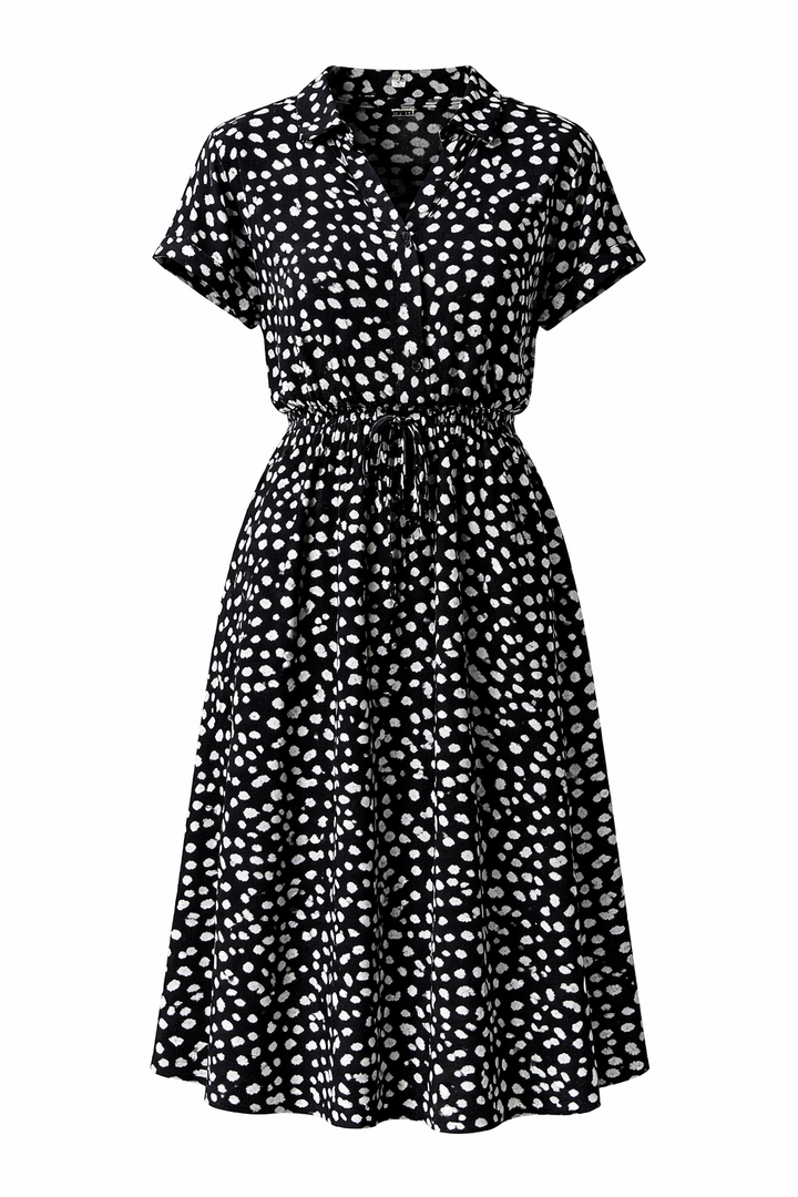 Light Midi Summer Dress - Elegant and Comfortable