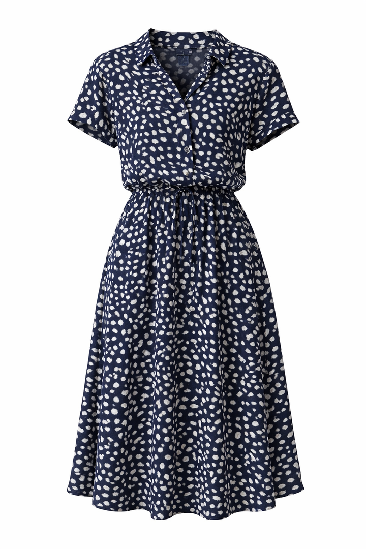 Light Midi Summer Dress - Elegant and Comfortable