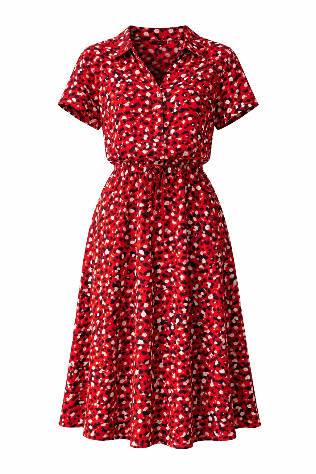 Light Midi Summer Dress - Elegant and Comfortable
