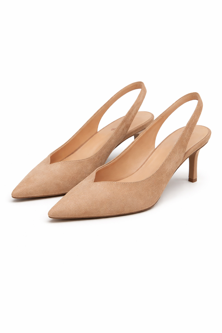 Marlena™ | Nude Low Heels