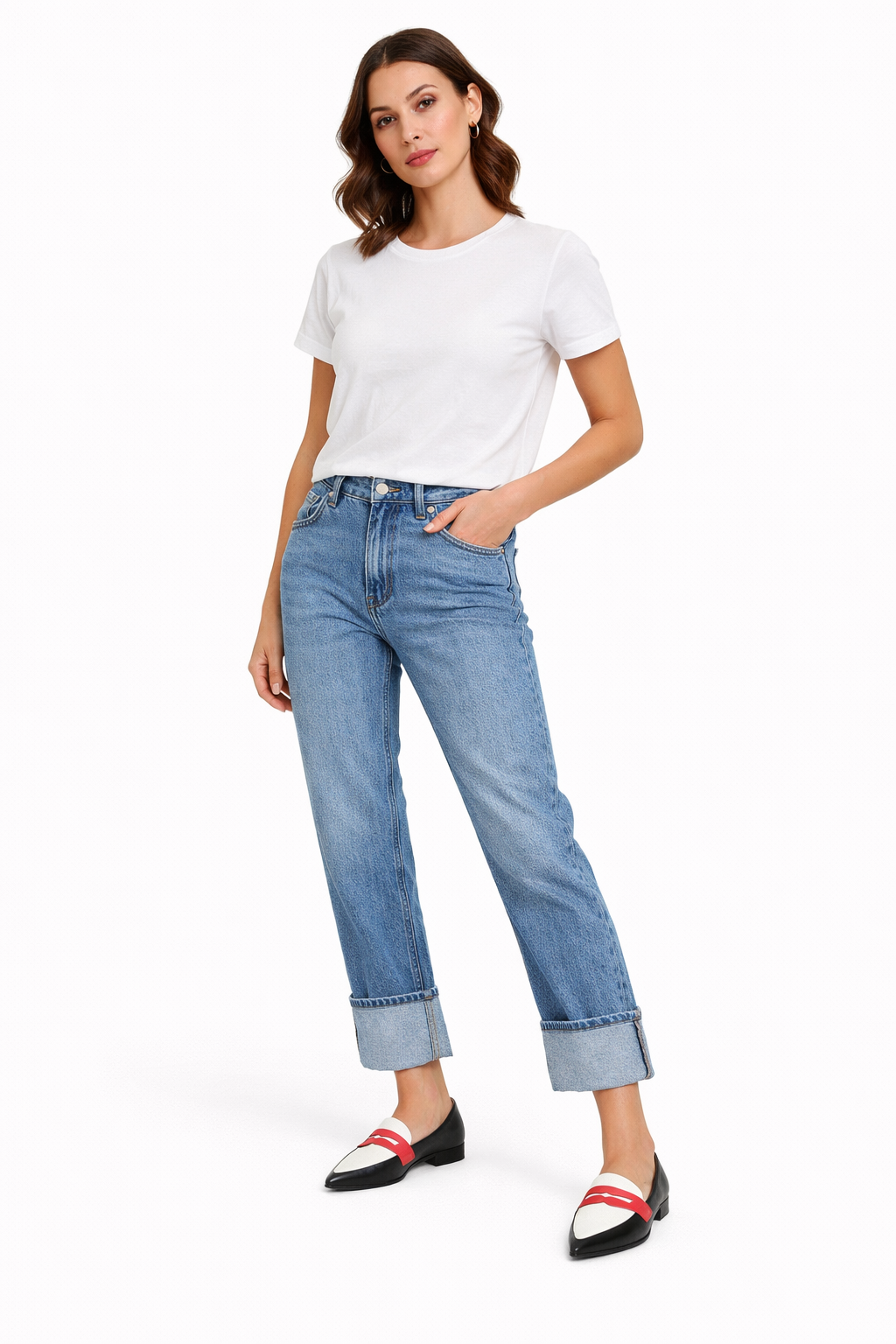 Lena™ | Two-Tone Pointed Comfort Slippers