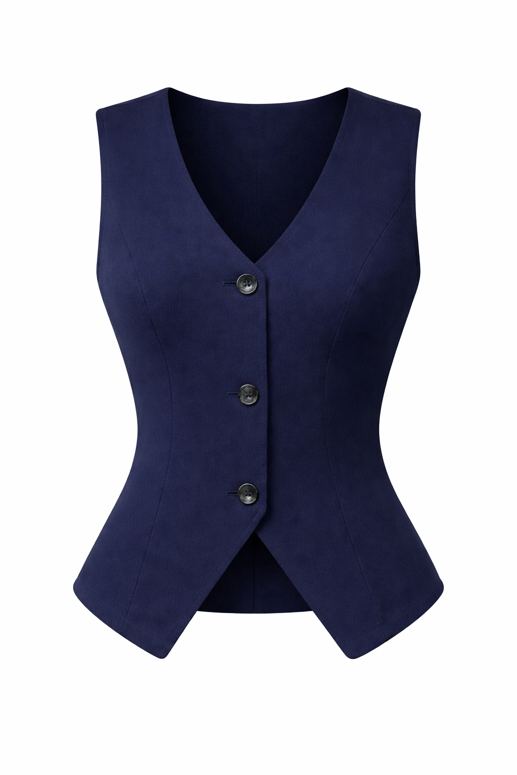 Selma | Tailored Cotton Gilet for Women