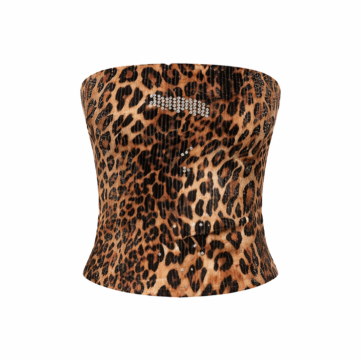 Arya | Trending Leopard Bandeau Top