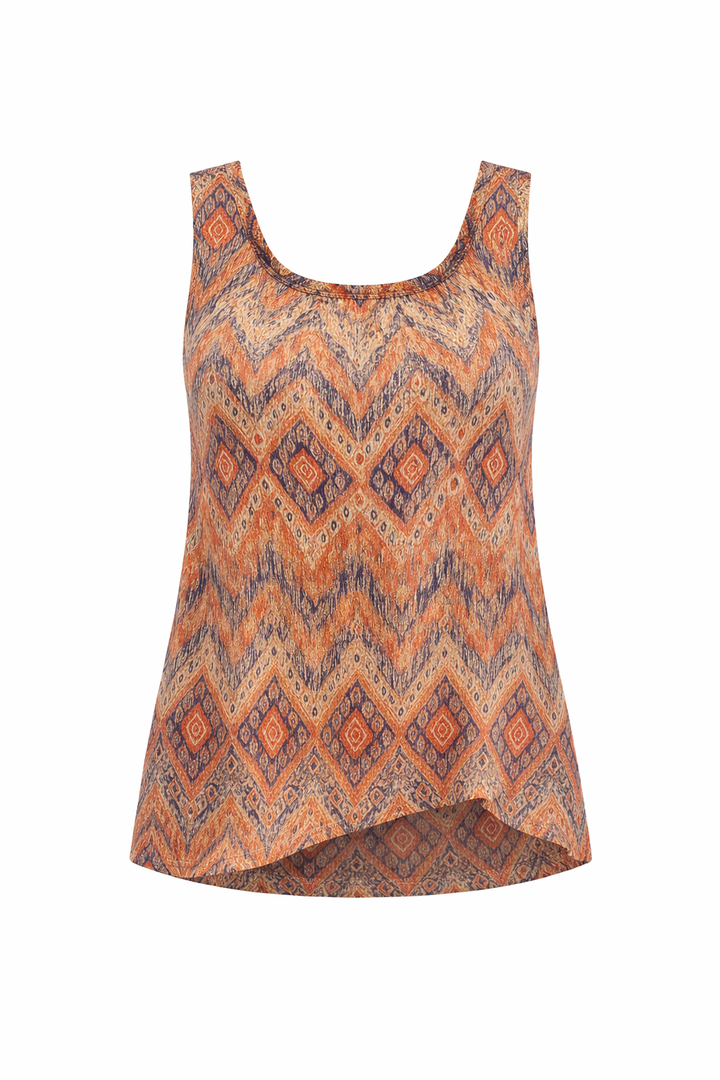 Elma | Colourful Top with Floral Print
