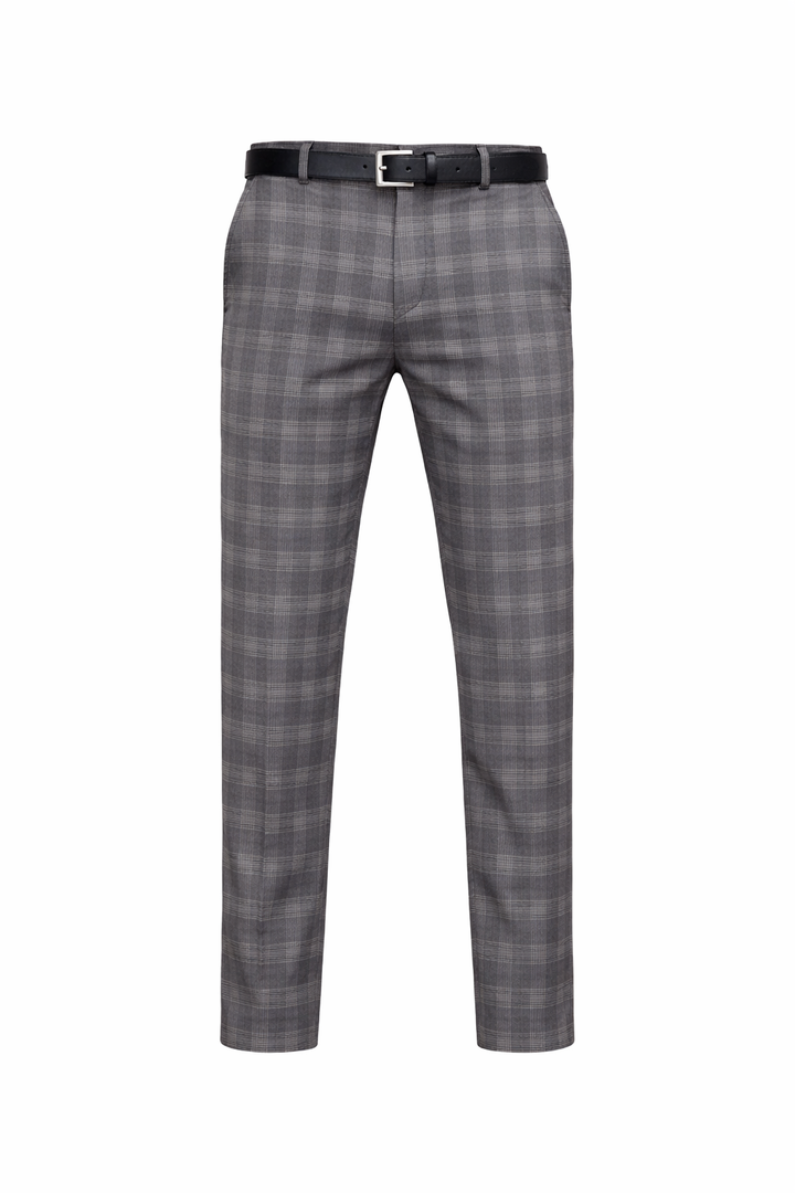 Casual Checked Trousers for Men