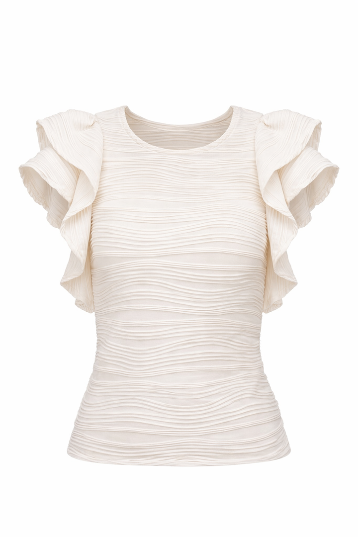 Charr | Summer Top with Ruffles