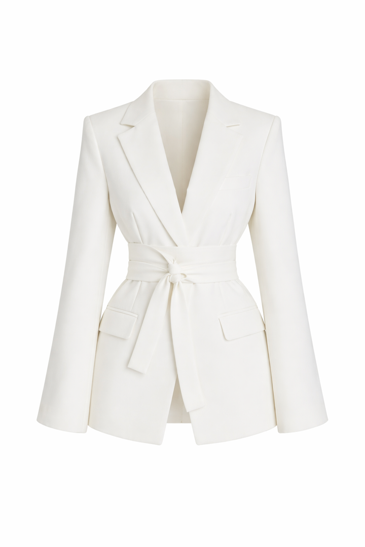 Lua | Blazer with Belt - Elegant and Versatile