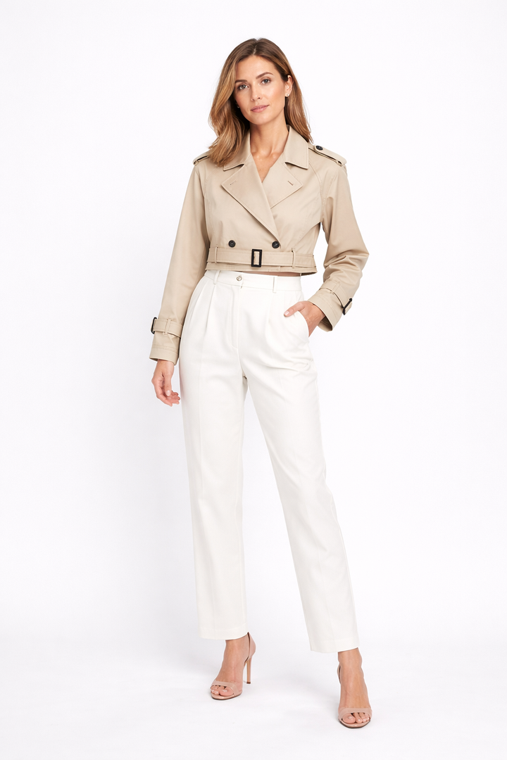 Tess | Short Trench Coat