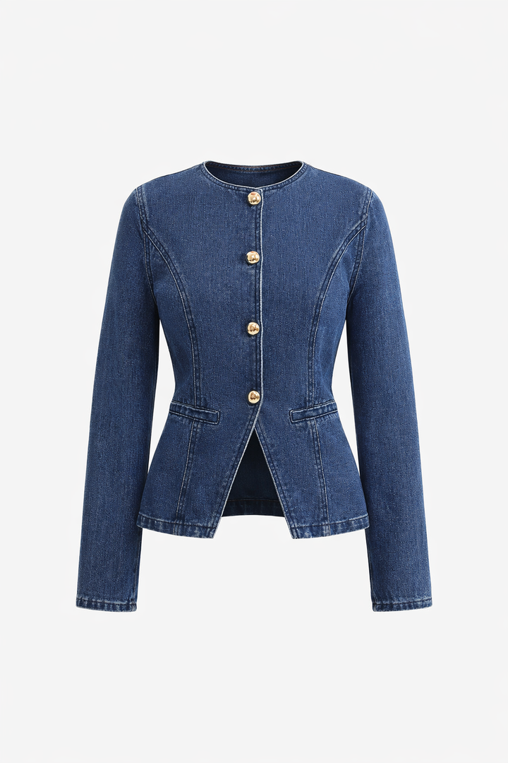 Kalya | Ladies Denim Jacket - Slim Fit