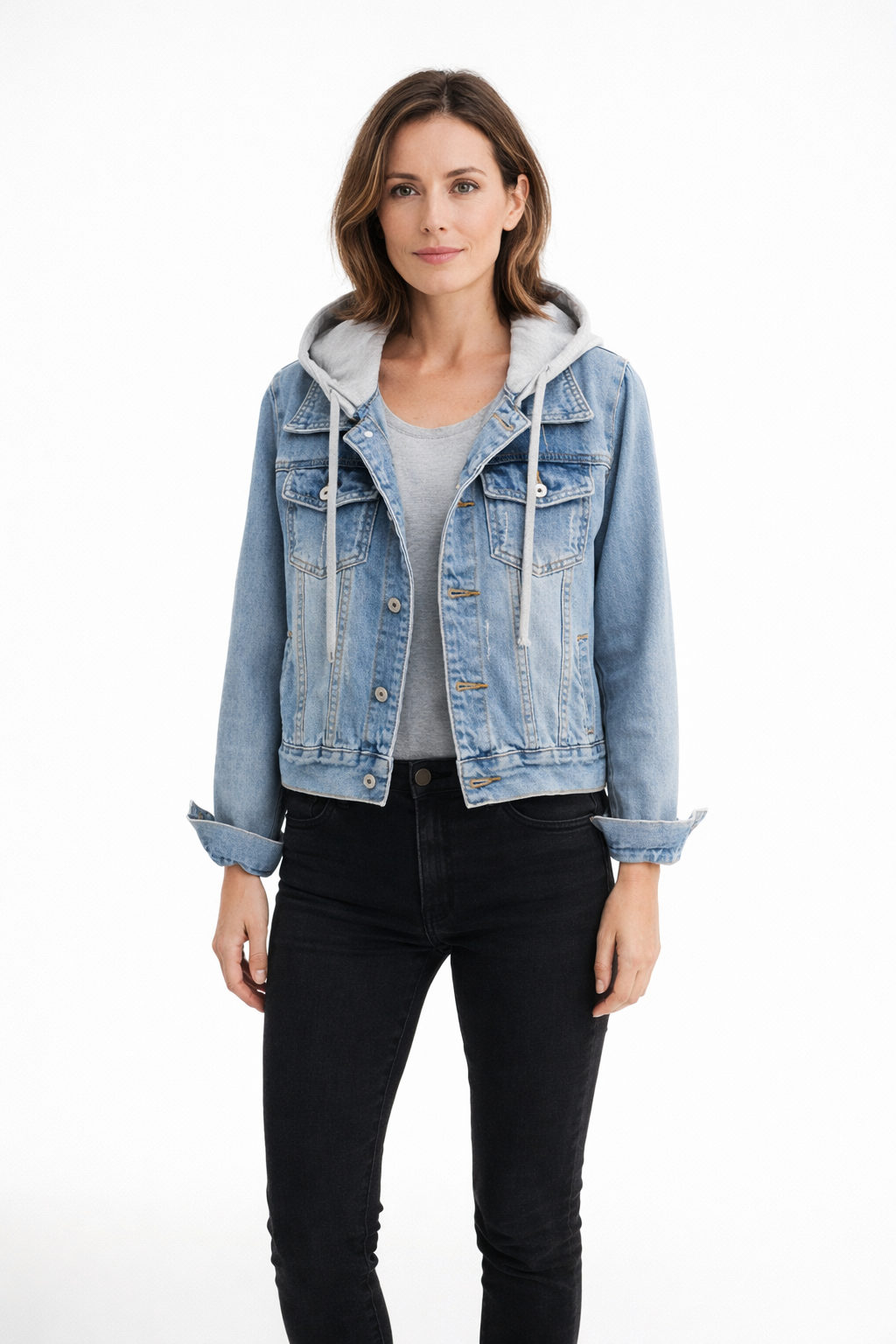 Arien | Women's Denim Jacket - Breathable Denim, Timeless Design