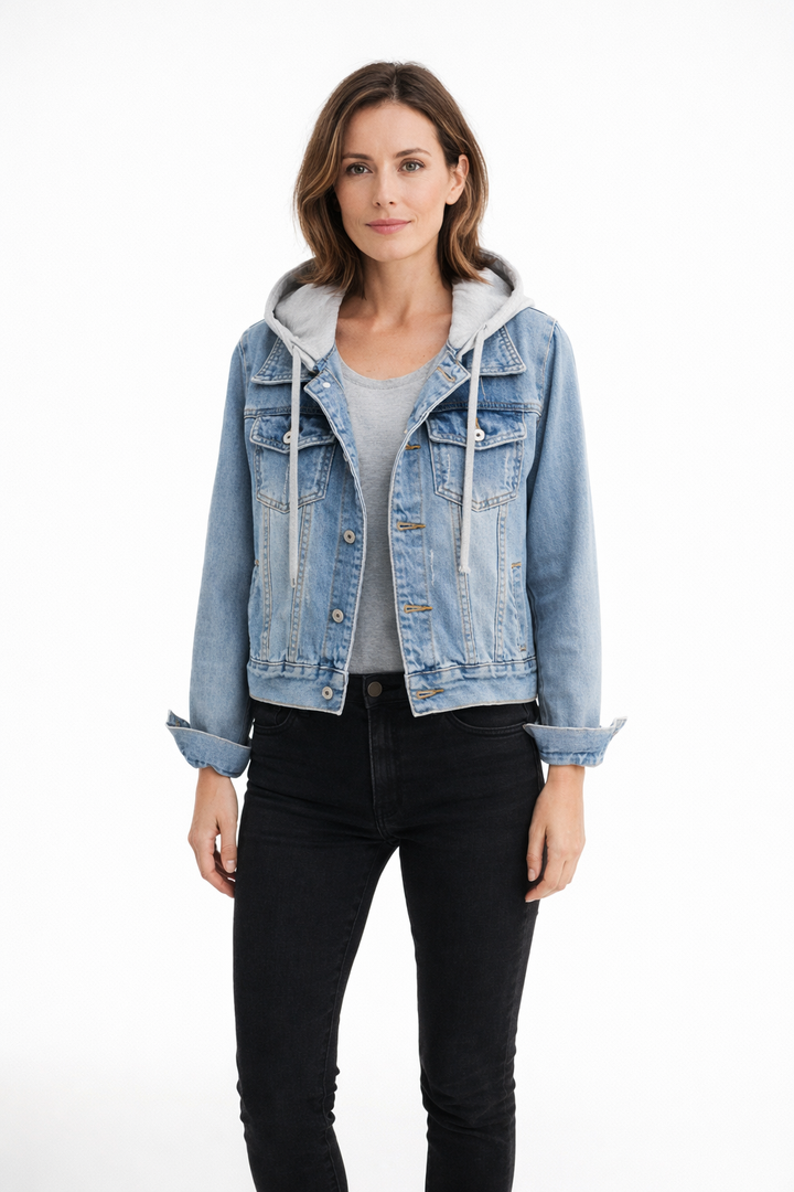 Arien | Women's Denim Jacket - Breathable Denim, Timeless Design
