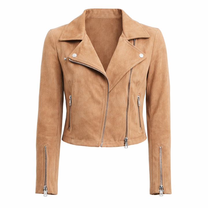 Marbel | Luxe Suede Jacket for Women - Elegant and Trendy