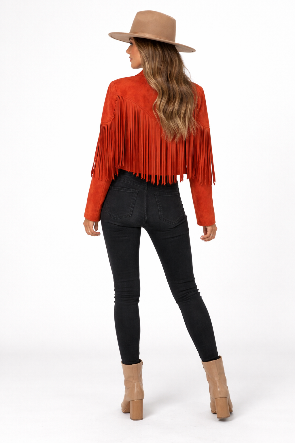 Freija | Trendy Women's Jacket with Fringing - Stylish Mid-Season Jacket