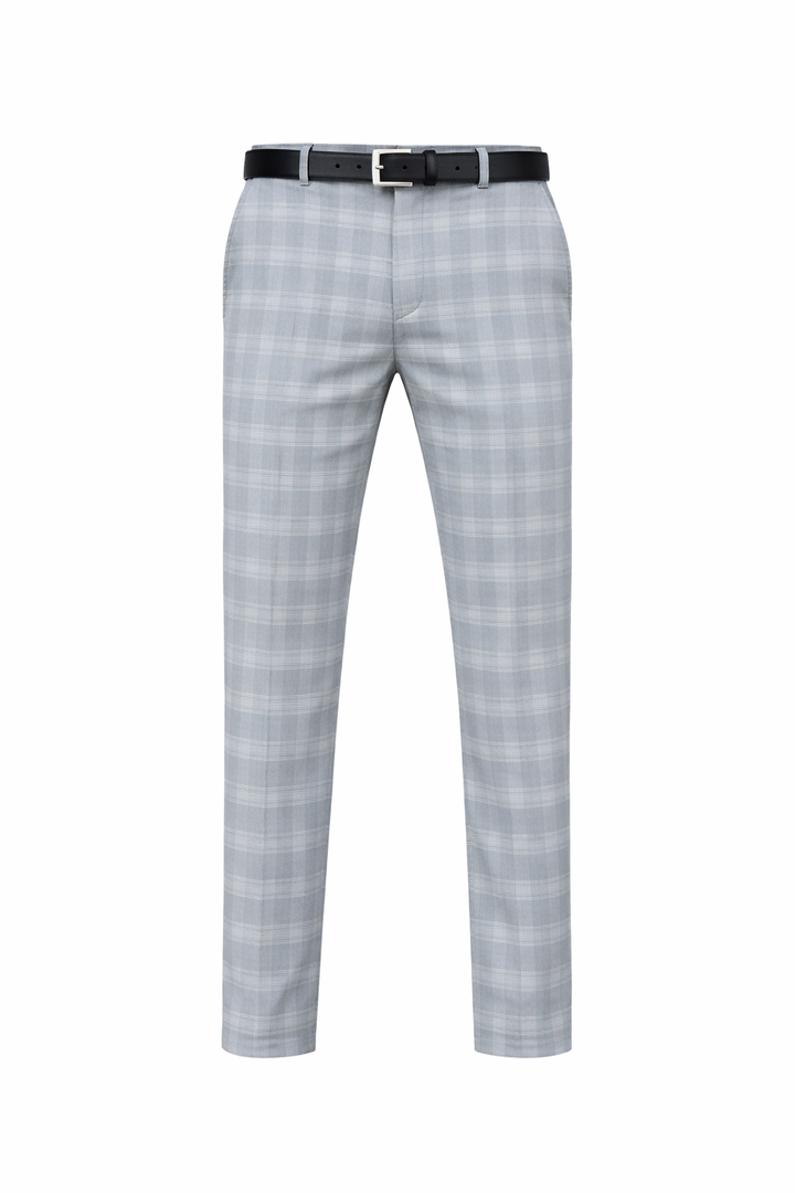 Casual Checked Trousers for Men
