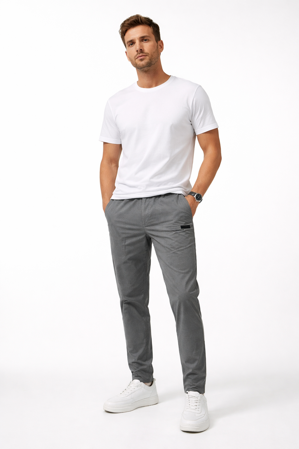 Redford® | Stretchy Cargo Jeans