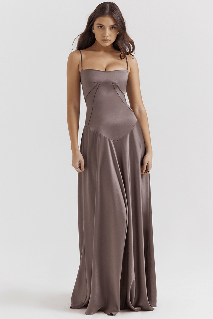 Dame | Elegant Maxi Bustier Dress