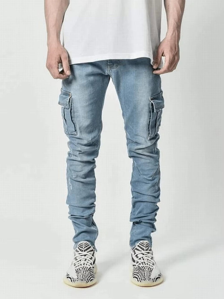 Redford® | Cargo Street Elastic Jeans