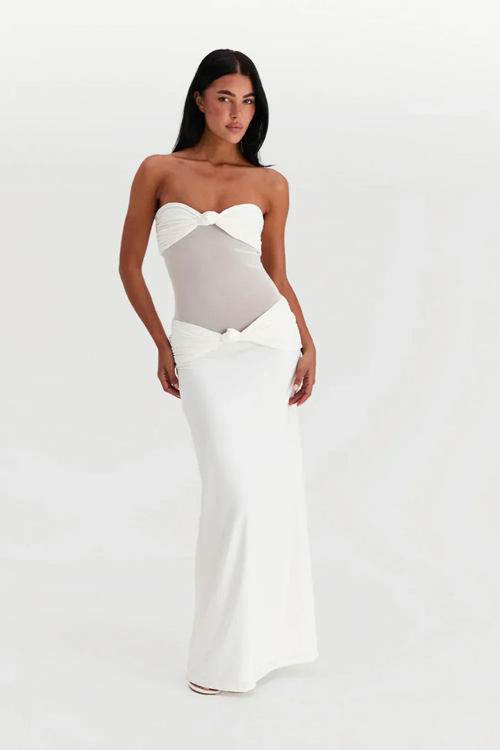 Nadine | Mesh Maxi Dress